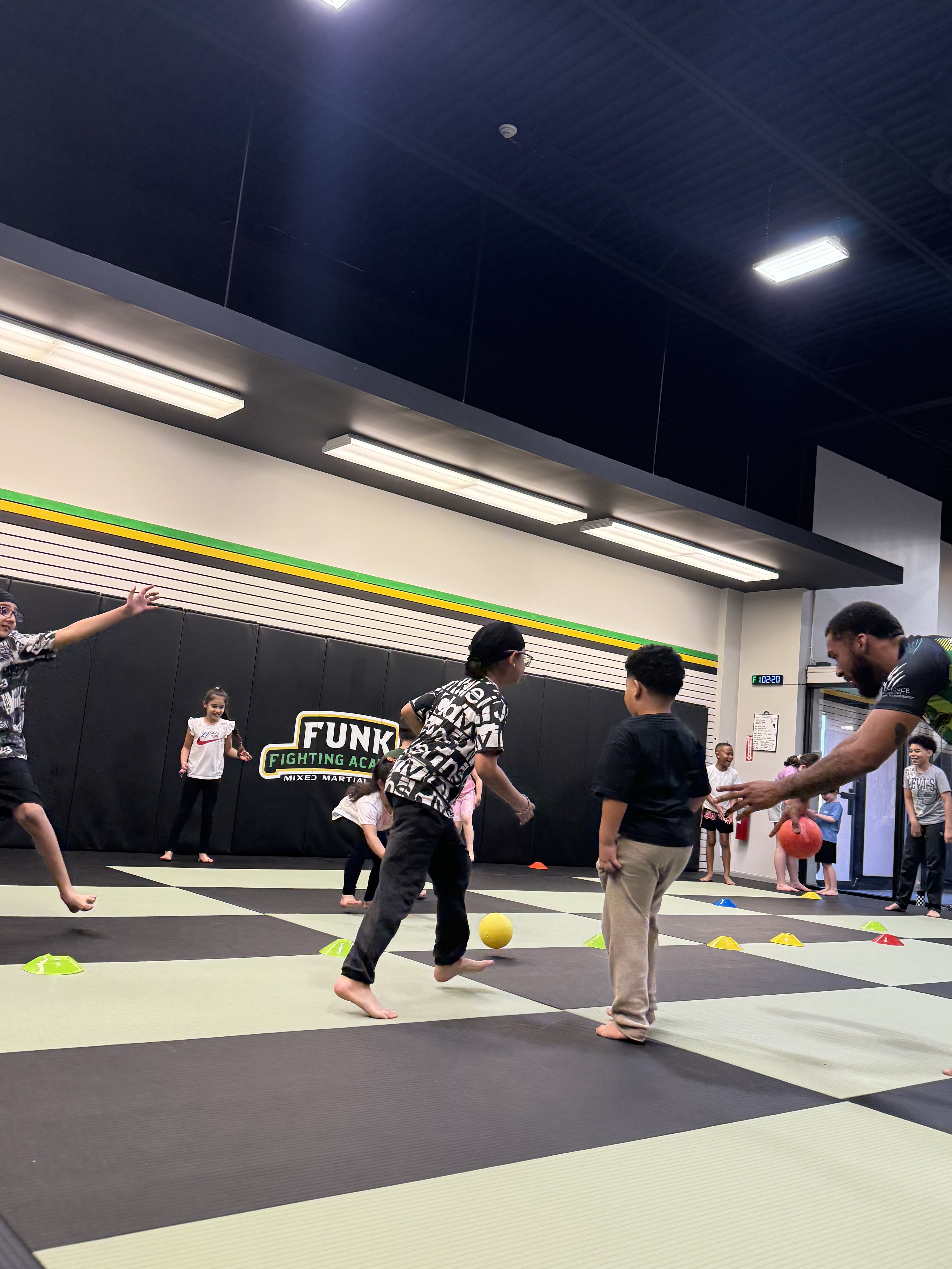 Kids martial arts training at Funk Fighting Academy Farmingdale