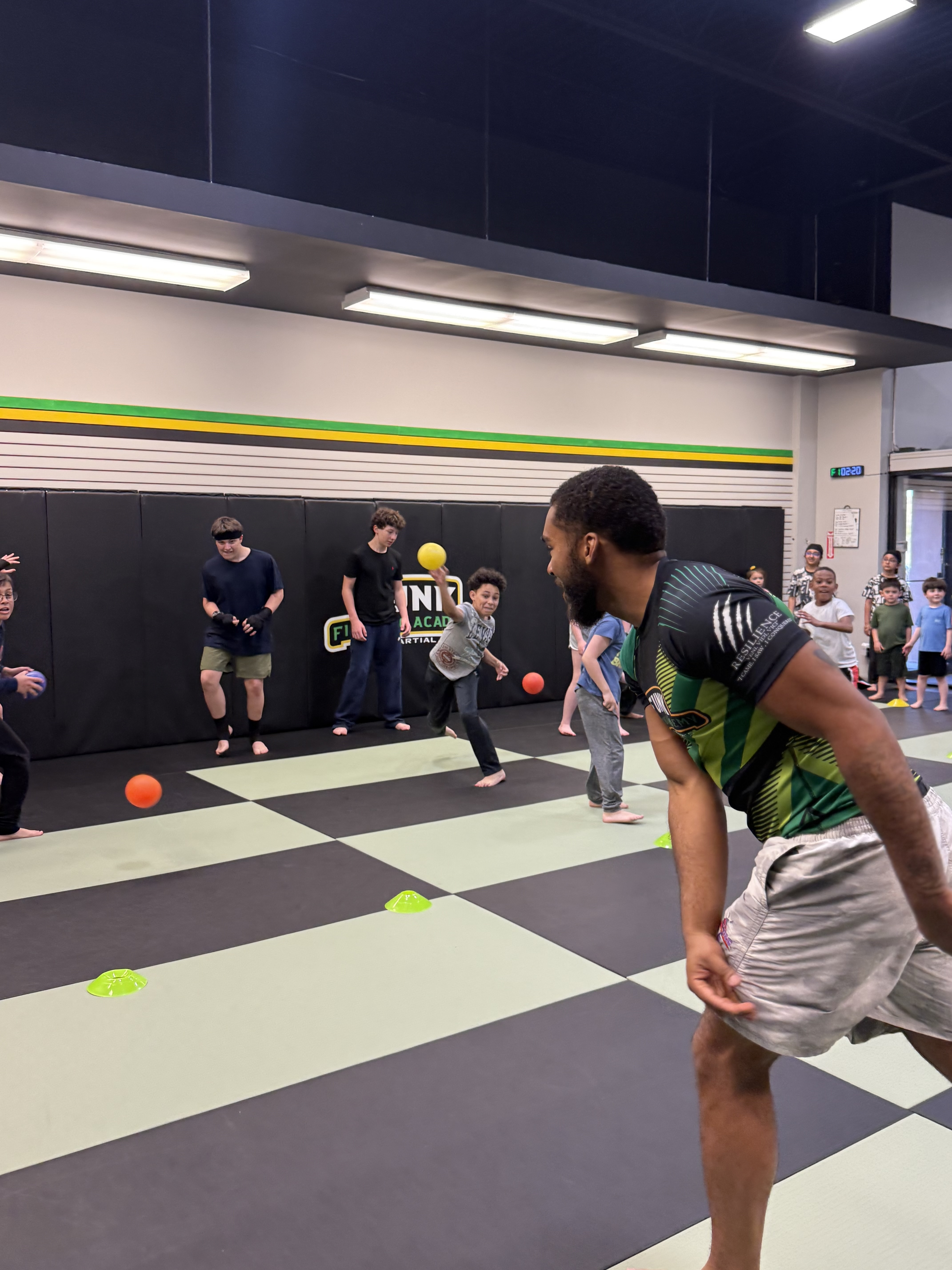 Kids martial arts training at Funk Fighting Academy Farmingdale