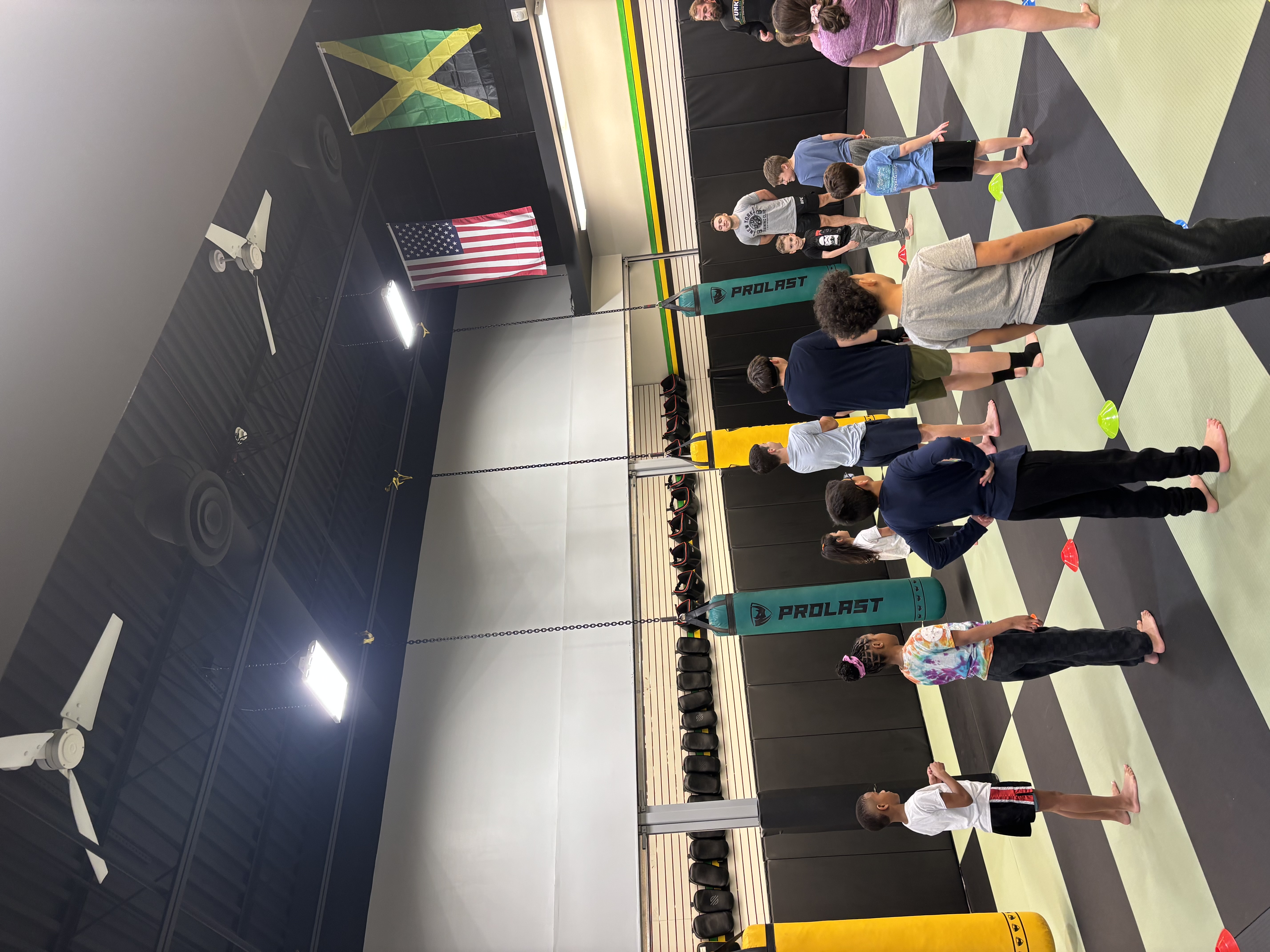 Kids martial arts training at Funk Fighting Academy Farmingdale